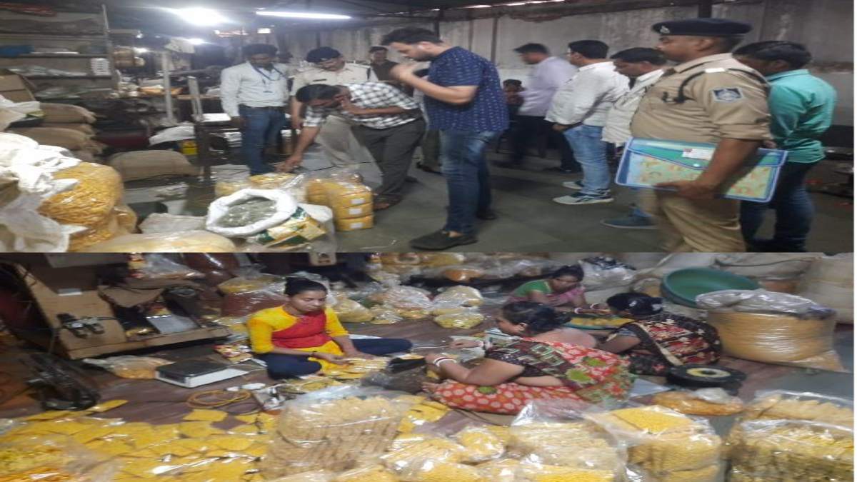 नमकीन फैक्टरी और डेयरी में फूड विभाग का छापाः फैक्टरी संचालक को नोटिस जारी, दूध डेयरी के खिलाफ मामला दर्ज