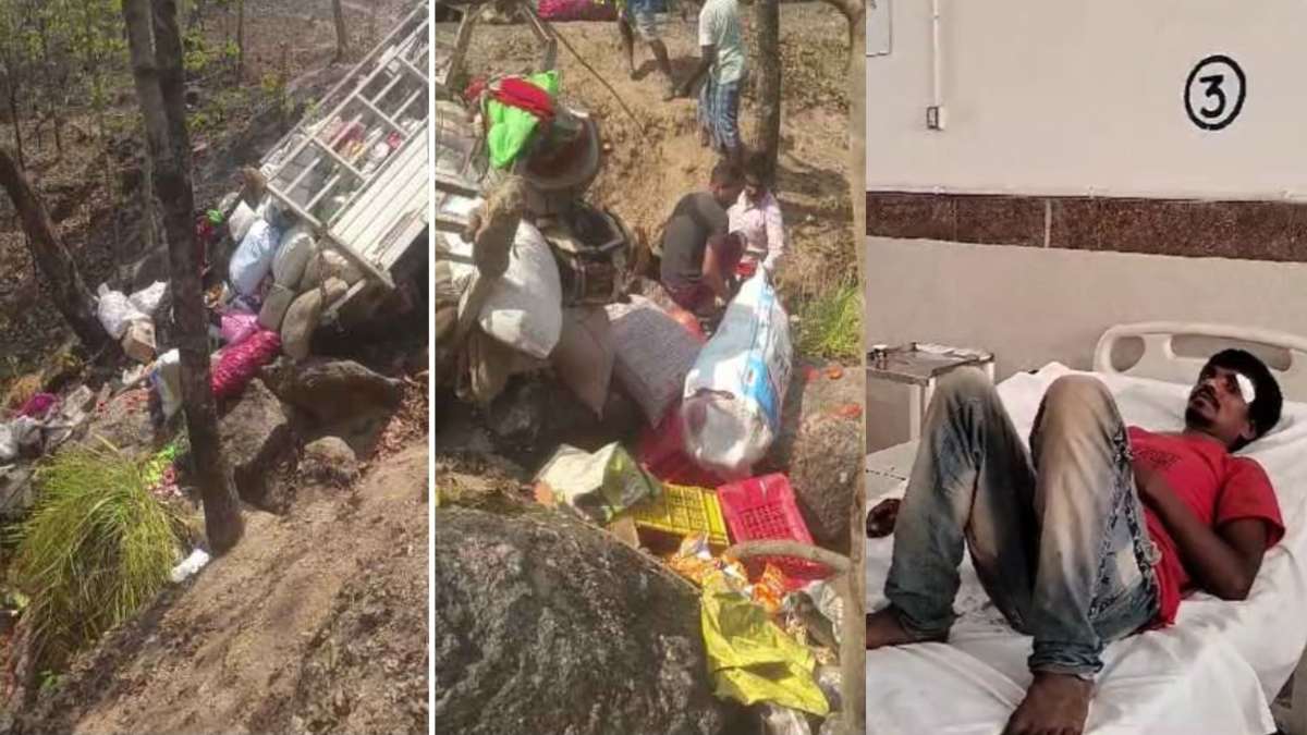 CG ACCIDENT BREAKING : तेज रफ्तार पिकअप घाट में पलटी, 2 की मौके पर मौत, 6 लोग गंभीर रूप से घायल