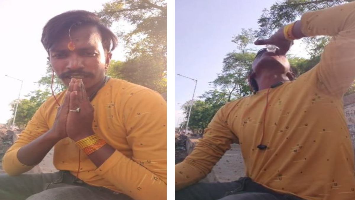 अब बर्दाश्त नहीं हो रहा…युवक ने लाइव वीडियो में पिया जहर, दो हिस्ट्रीशीटर बदमाशों पर लगाए प्रताड़ना के आरोप