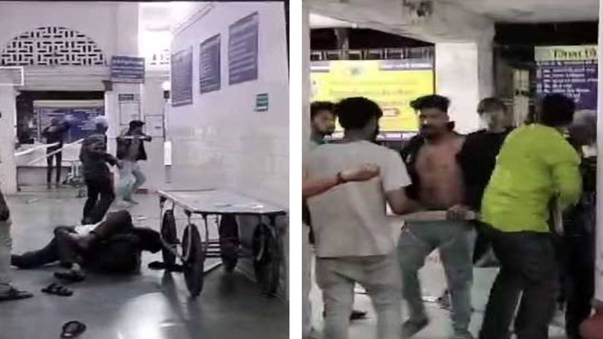 अस्पताल में भिड़े मुस्लिम परिवार के दो पक्ष: एक दूसरे को जमकर पीटा, परिसर में की तोड़फोड़, मरीजों में मची अफरा-तफरी, ऐसा उत्पात कि पुलिसवाले भी अपनी जान बचाते नजर आए