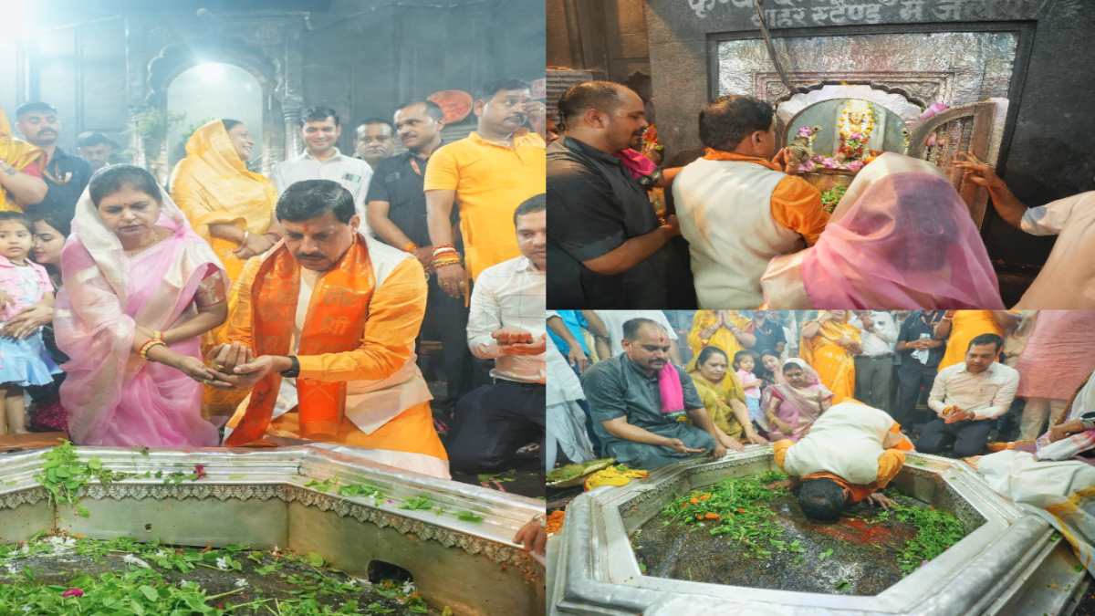 सीएम मोहन ने बुद्ध पुर्णिमा पर बोधगया के किए दर्शन: प्रदेशवासियों के लिए की खुशहाली की कामना, BJP कार्यकर्ताओं को पिलाई लस्सी