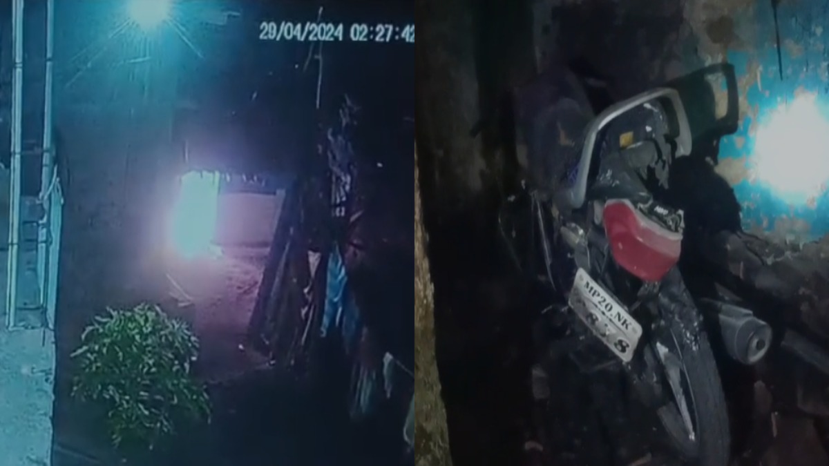 घर में आग लगाने का VIDEO: आरोपियों ने रात के वक्त मकान को किया स्वाहा, जान बचाकर भागा पीड़ित परिवार