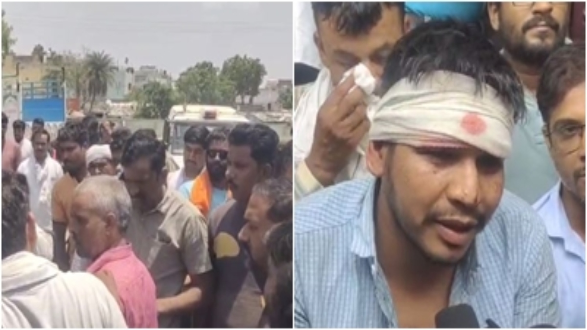 मंडी के सुरक्षा कर्मियों ने कपड़े फटते तक किसान को पीटा: घंटों नीलामी रही बाधित, 4 सुरक्षाकर्मी निलंबित  