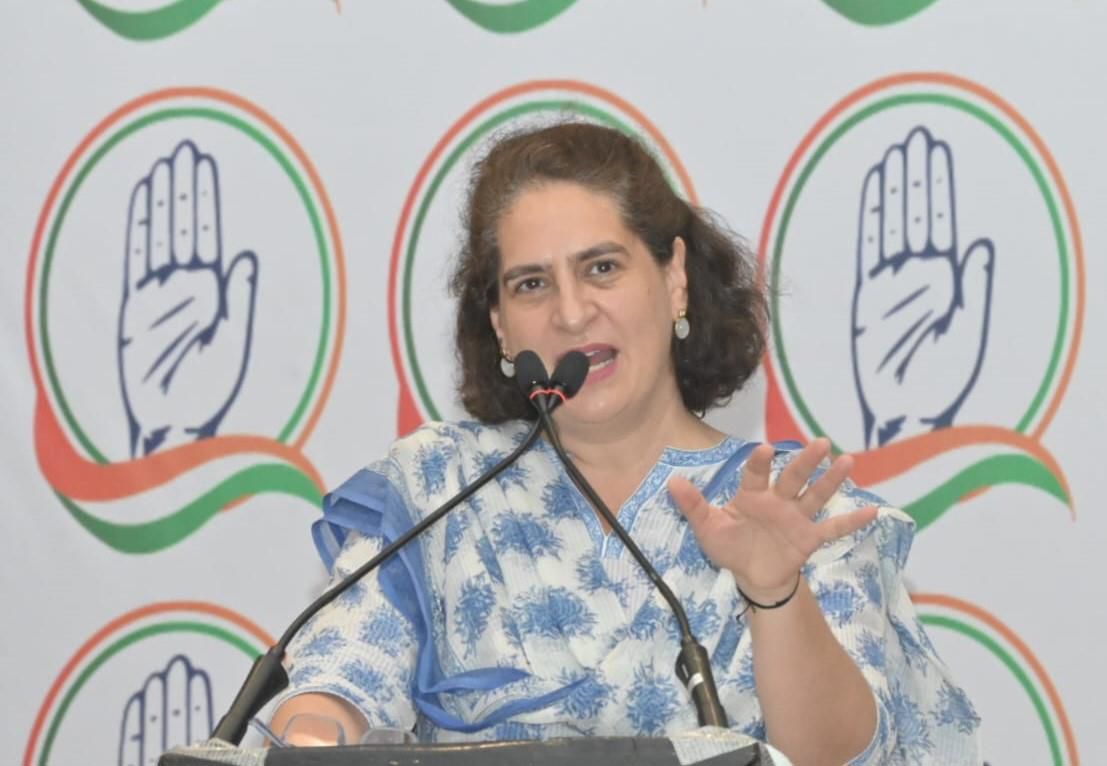 प्रियंका गांधी फतेहगढ़ साहिब में बोली… देश में 70 करोड़ युवा बेरोजगार, 30 लाख सरकारी पद रिक्त