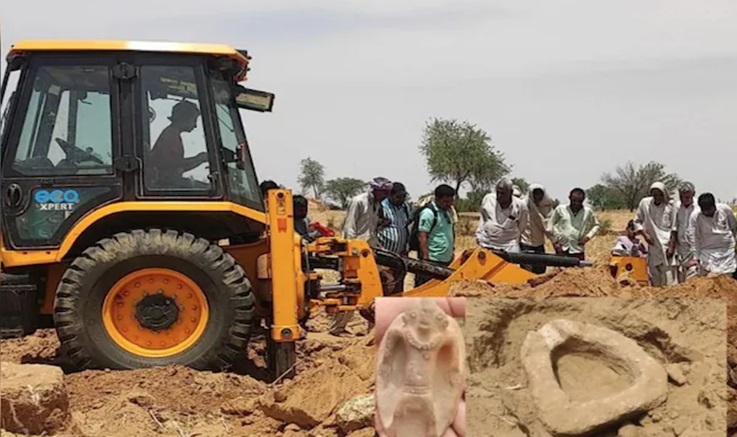 Rajasthan News: राजस्थान के इस गांव में खुदाई के दौरान मिली प्राचीन देवी-देवताओं की प्रतिमाएं