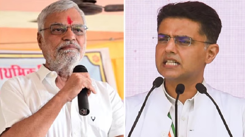 Rajasthan News: सचिन पायलट और सीपी जोशी दिल्ली की दो सीटों पर विशेष पर्यवेक्षक
