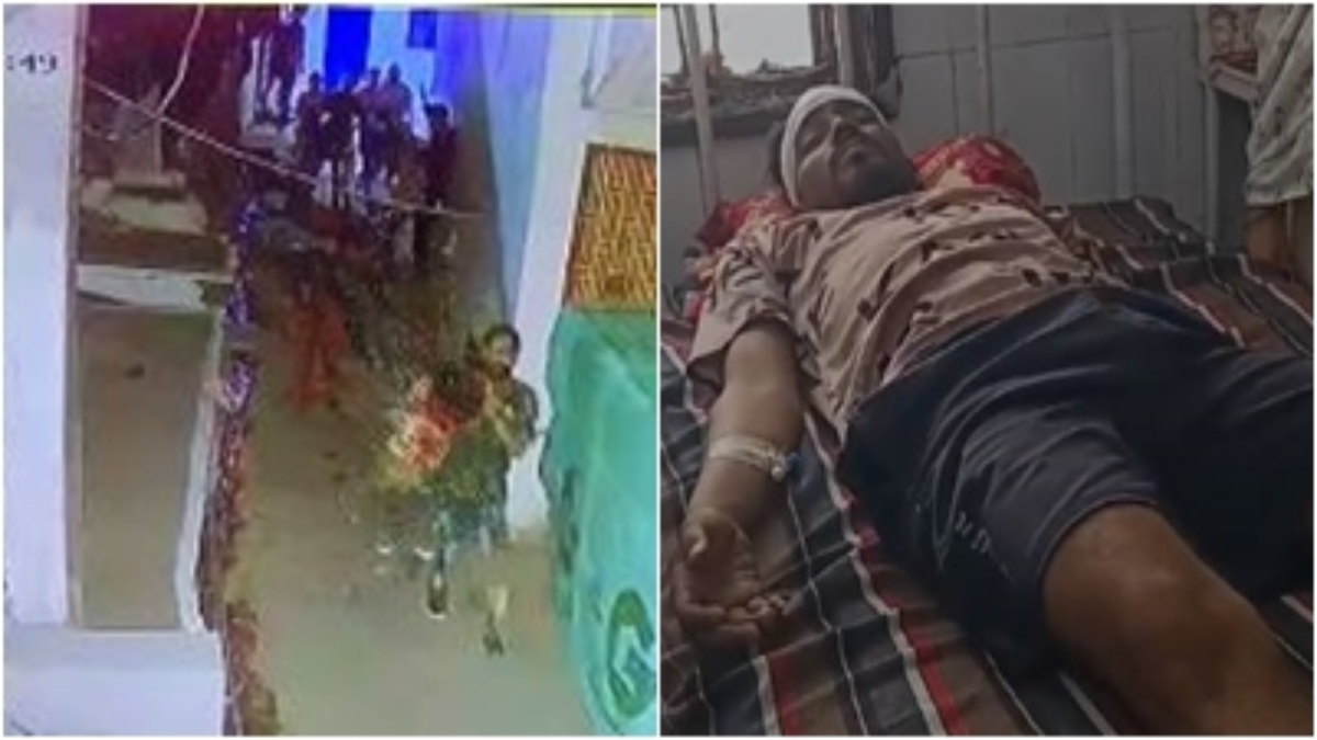 रंगदारी की शिकायत करना पड़ा भारी: बदमाशों ने दो युवकों को बुरी तरह पीटा, घटना CCTV में कैद 
