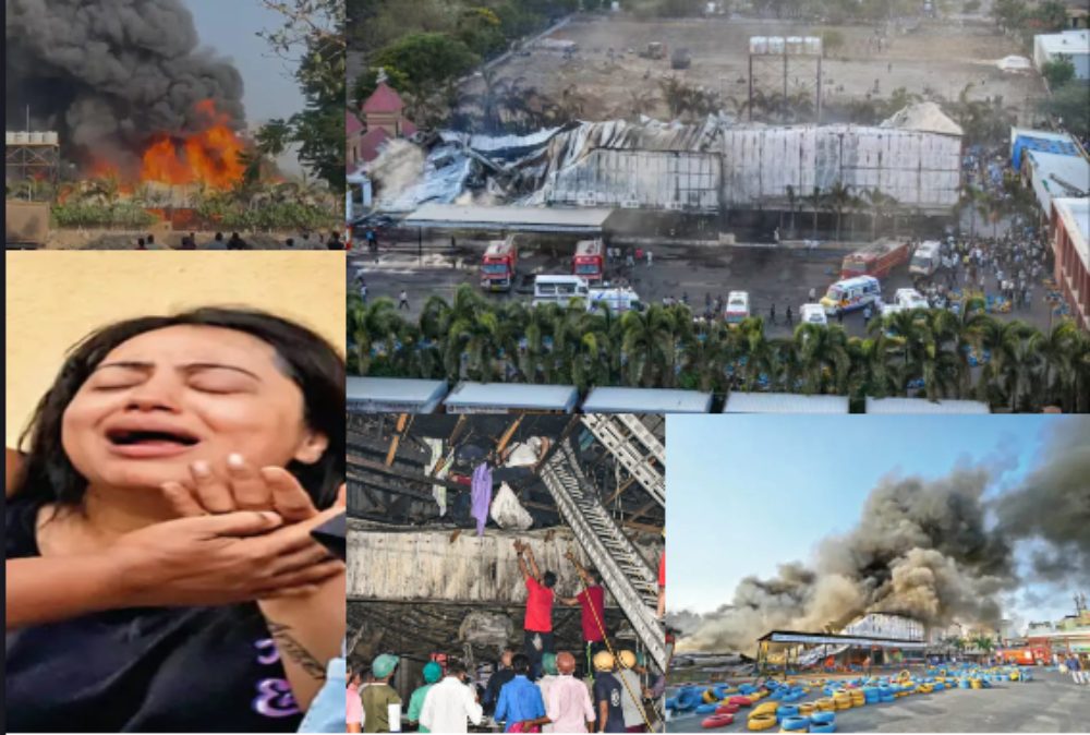 TRP Game Zone में मौत का खेलः खेलते-खेलते जिंदा जल गए 12 बच्चों समेत 28 लोग, रोंगटे खड़ी करने वाली वीडियो और तस्वीरें आईं सामने