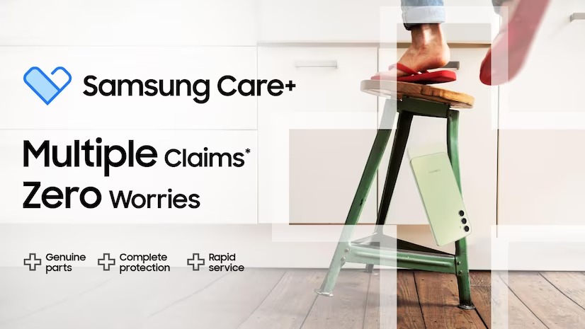 Samsung का बड़ा ऐलान: अब Display टूटे या फिर पानी में गिर जाए स्मार्टफोन, घर बैठे FREE में सुधारकर देगी कंपनी! जानिए डिटेल्स