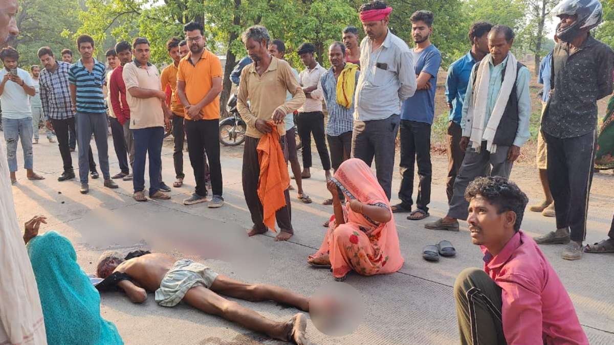 रफ्तार का कहरः सड़क हादसे में बुजुर्ग की मौत, अज्ञात वाहन ने रौंदा, मौके पर ही तोड़ा दम
