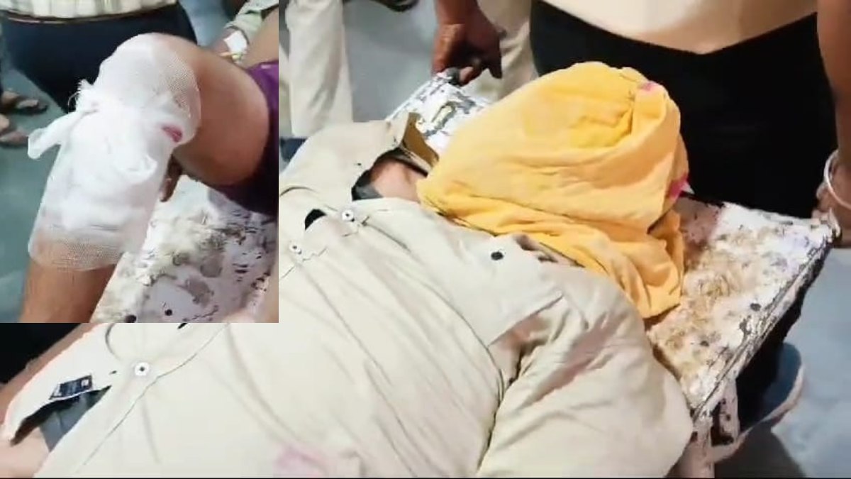 रेप के आरोपी का पुलिस ने किया शॉर्ट एनकाउंटरः बदमाश का पुलिस से हुआ आमना-सामना, पैर में लगी गोली