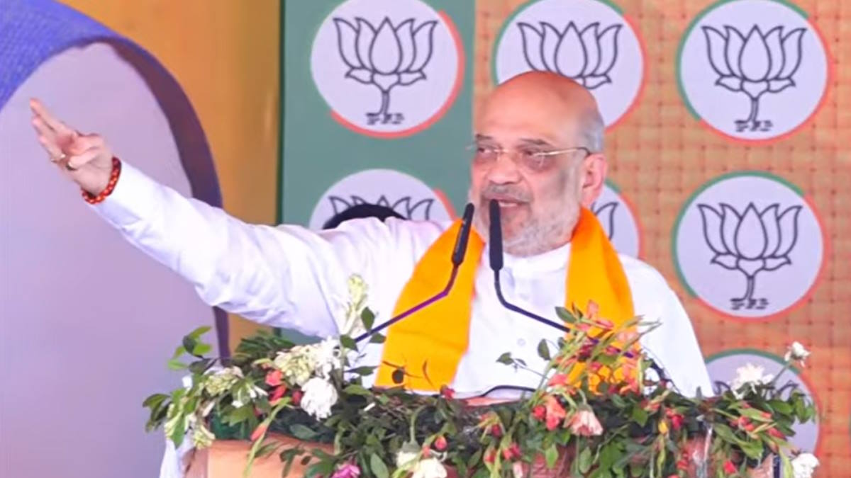 Amit Shah की चेतावनीः कहा- गौहत्या करने वालों को उल्टा लटकाकर सीधा कर देंगे, मोदी को तीसरी बार प्रधानमंत्री बनाओ
