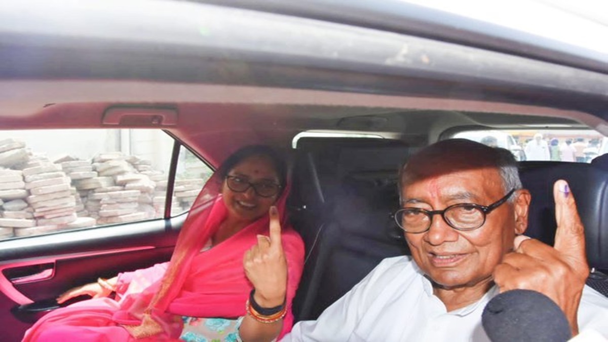 दिग्विजय सिंह नहीं लड़ेंगे चुनाव, जानें मतदान के दौरान क्यों दिया ये बड़ा बयान ?