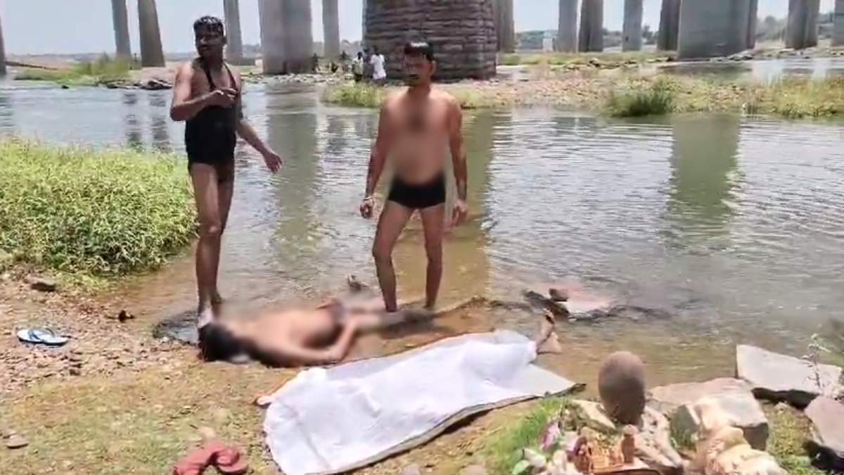 नर्मदा नदी में डूबने से 2 नाबालिग बच्चों की मौत: गुरुकुल शिविर में शामिल होने विदिशा से आए थे, 3 दिन में 4 बच्चे गंवा चुके जान