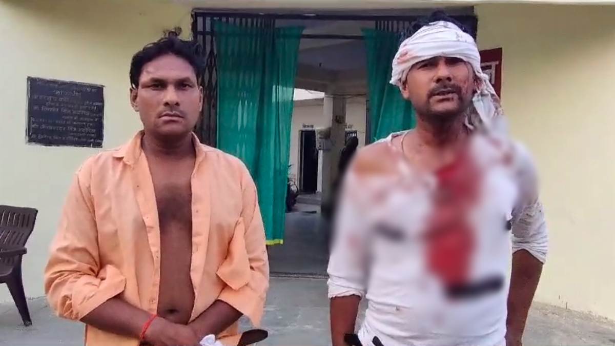 भाजपा नेताओं की गुंडागर्दी: कांग्रेस के पक्ष में वोट करने वाले मतदाताओं को पीटा, 2 घायल