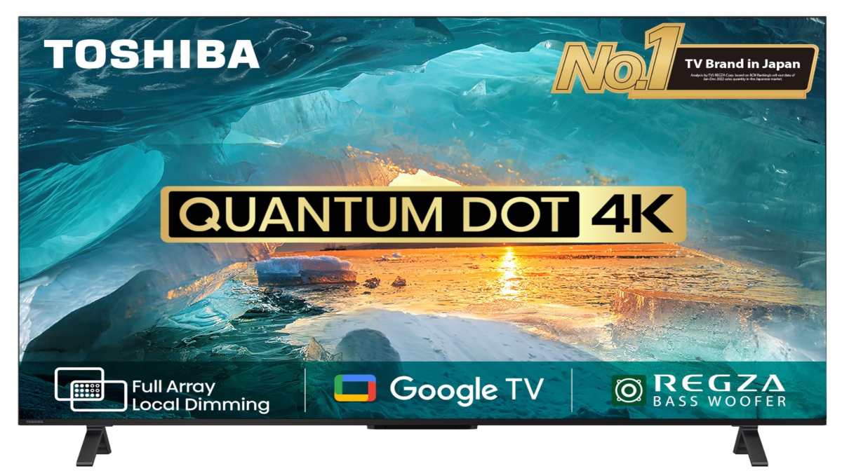 Toshiba ने की 43 इंच, 50 इंच और 55 इंच QLED टीवी सीरीज लॉन्च, अब सस्ते में मिलेंगे स्मार्ट फीचर्स