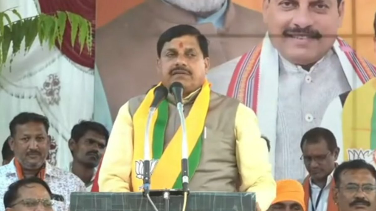खरगोन में गरजे CM मोहन: कहा- झूठ बोलकर वोट मांगती है कांग्रेस, यह PM मोदी की गारंटी का चुनाव