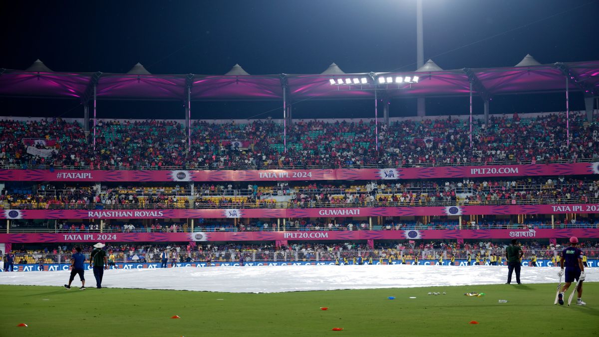 IPL 2024, KKR vs RR: गुवाहाटी में दोबारा शुरू हुई बारिश, कोलकाता-राजस्थान का मैच हुआ रद्द, दोनों टीमों को मिले 1-1 अंक