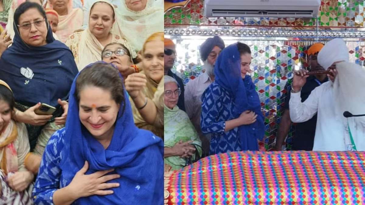 UP Politics: प्रियंका गांधी पहुँची रायबरेली के गुरुद्वारे, माथा टेका और लोगों से मुलाकात की…