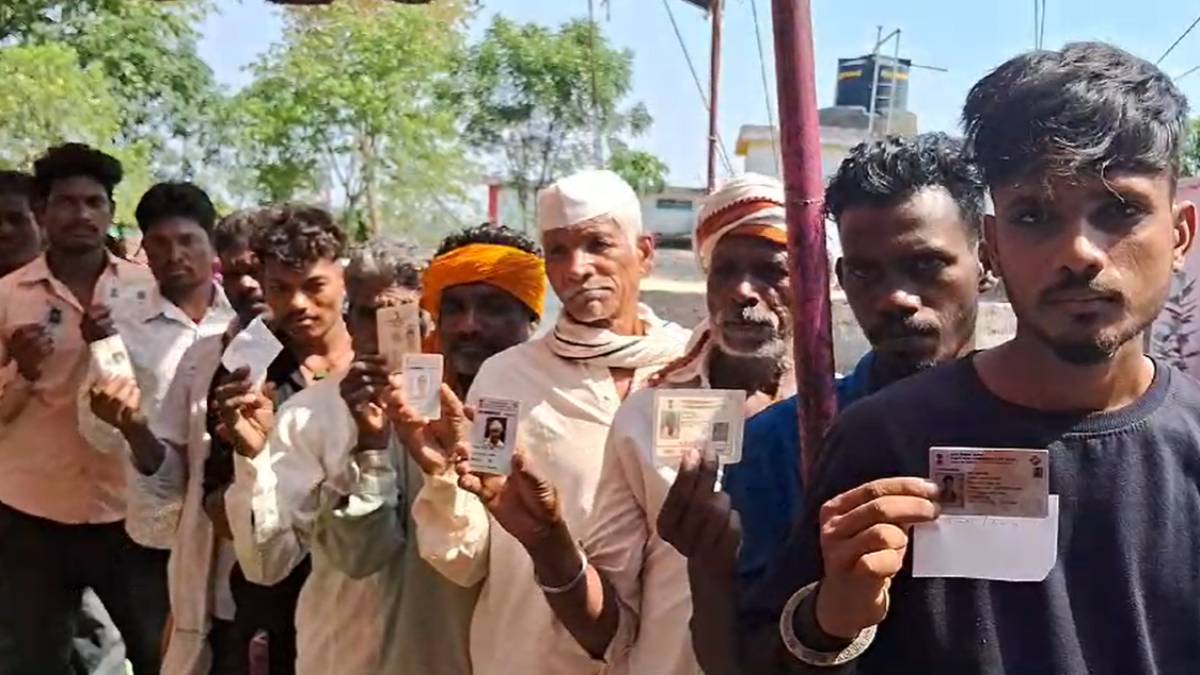 MP लोकसभा चुनाव पुनर्मतदान अपडेटः चार मतदान केंद्रों पर अब तक 45 % से अधिक वोटिंग