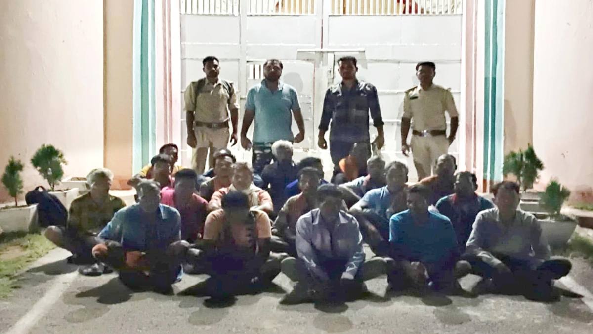 छत्तीसगढ़ के जंगलों में ओडिशा के लोग कर थे पेड़ों की कटाई, वनकर्मियों ने 20 लोगों को पकड़ा