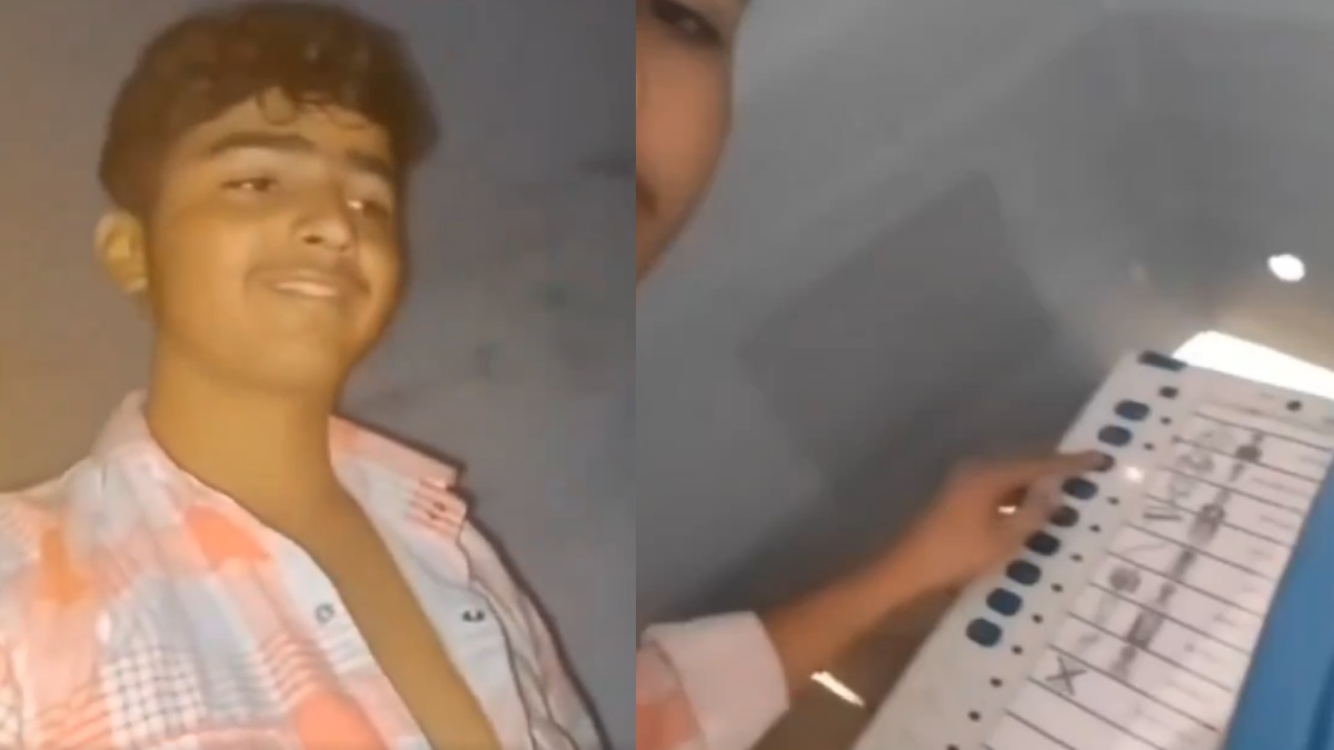 उत्तर प्रदेश में युवक ने BJP को दिया 8 बार वोट, Video वायरल होने के बाद पुलिस ने किया गिरफ्तार