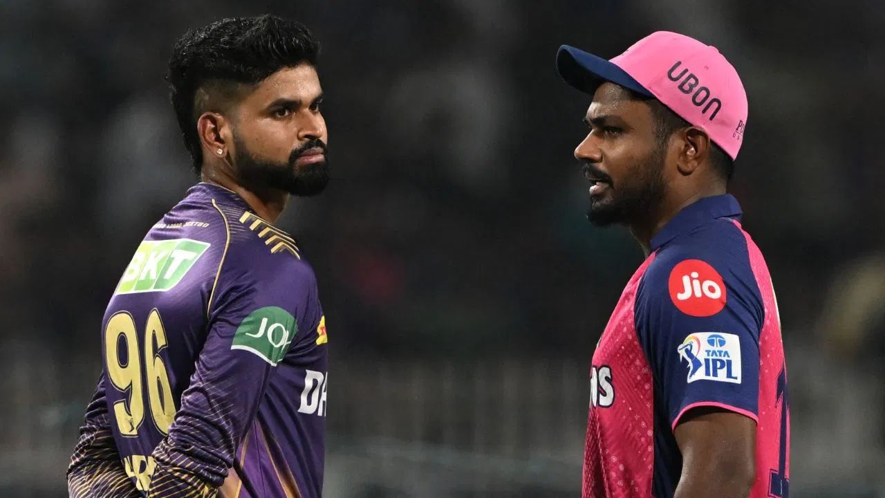 IPL 2024, RR vs KKR: राजस्थान के खिलाफ कोलकाता ने जीता टॉस, पहले गेंदबाजी का किया फैसला, 7 ओवर का खेला जाएगा मैच