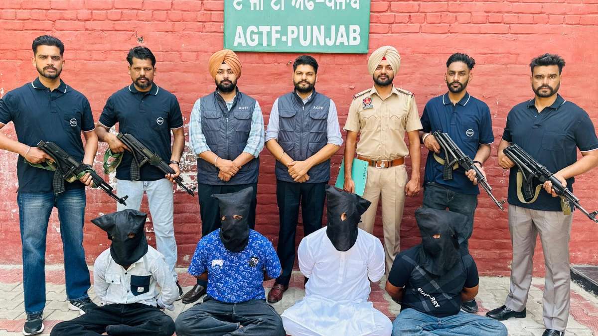 पंजाब पुलिस ने किया आतंकवादी मॉड्यूल का पर्दाफाश, 4 गिरफ्तार
