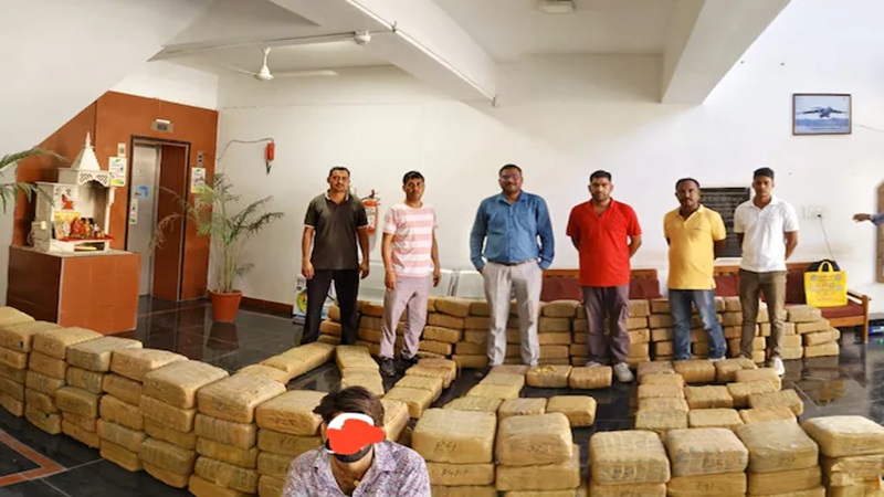 Rajasthan News: जोधपुर में डिलीवरी होने आया 4.30 करोड़ का गांजा जब्त