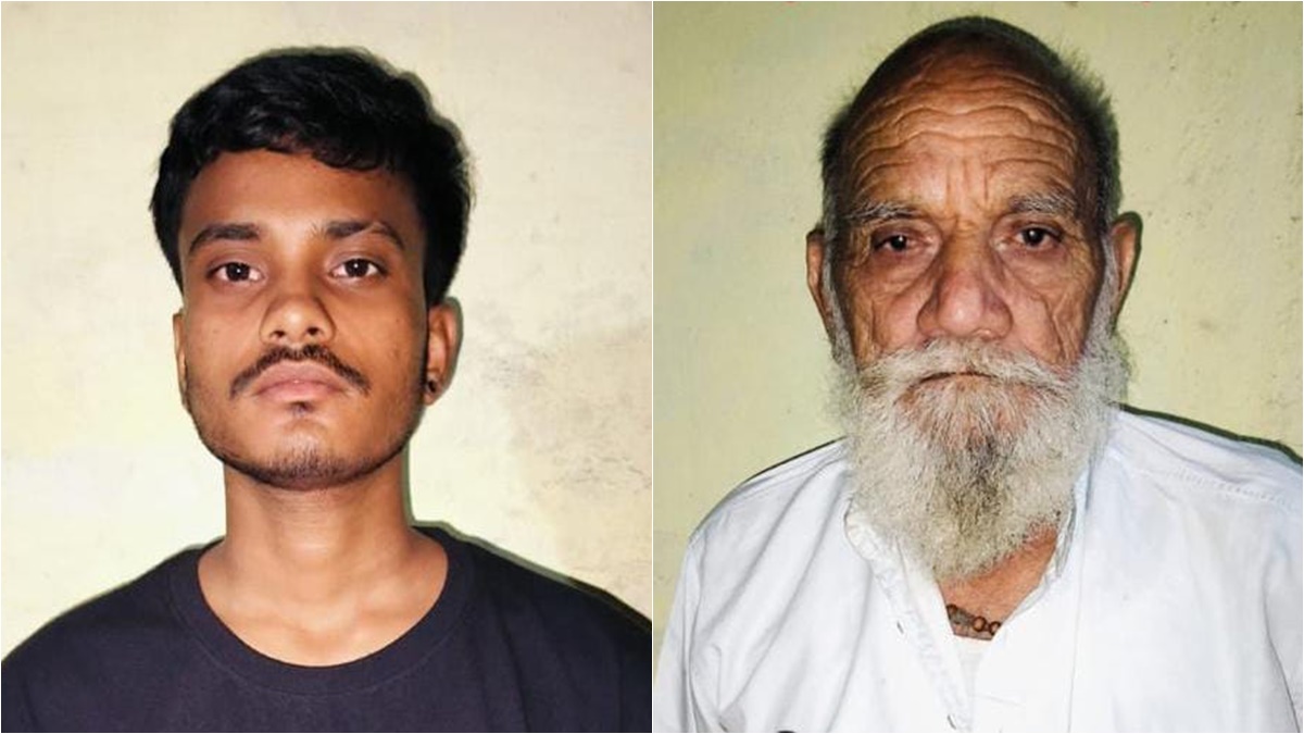 स्मैक तस्करी करने वाले दादा और पोता गिरफ्तार, 10 लाख से अधिक का नशीला पदार्थ जब्त