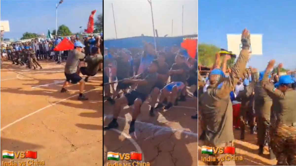 भारतीय सैनिक सीमा से परे भी चीनी सैनिकों पर भारी, ‘Tug of War’ में दी शिकस्त, देखिए वीडियो…