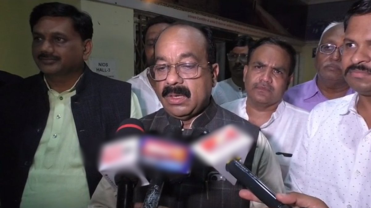 MP पहुंचे CG के डिप्टी सीएम अरुण साव: नक्सल हमले में शहीद हुए जवानों को दी श्रद्धांजलि, कहा- नक्सलवाद कांग्रेस की देन