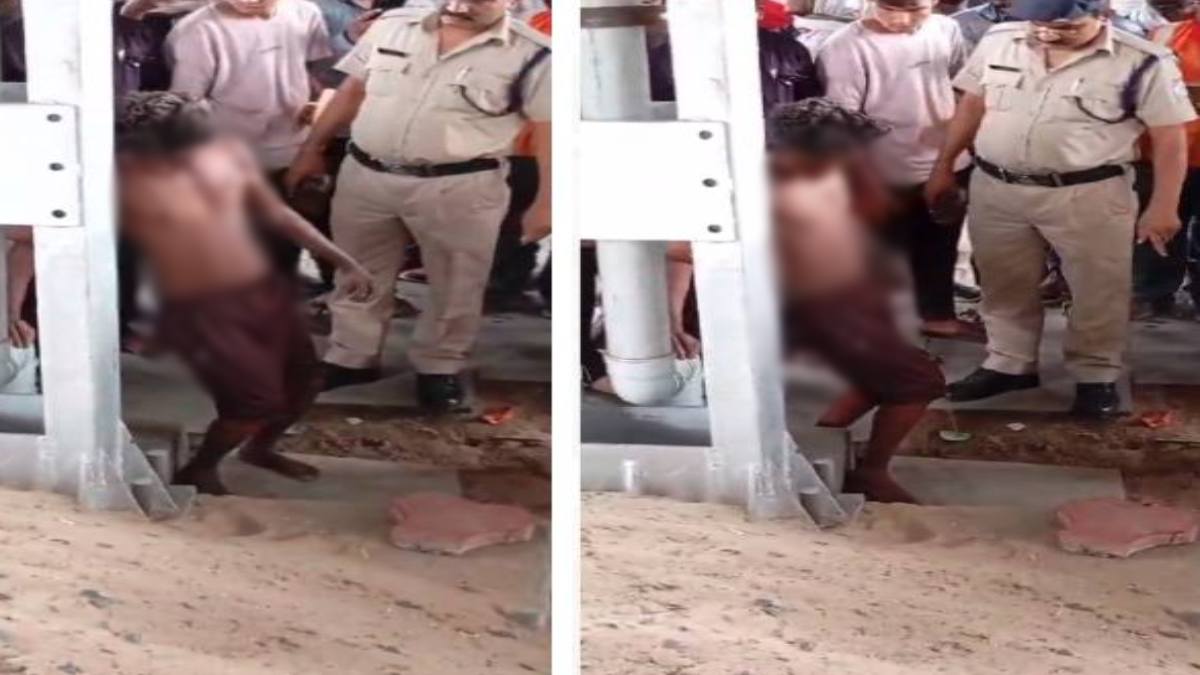 कमजोर दिल वाले न देखें ये Video: युवक के साथ हुआ ऐसा हादसा, लोगों की कांप गई रूह