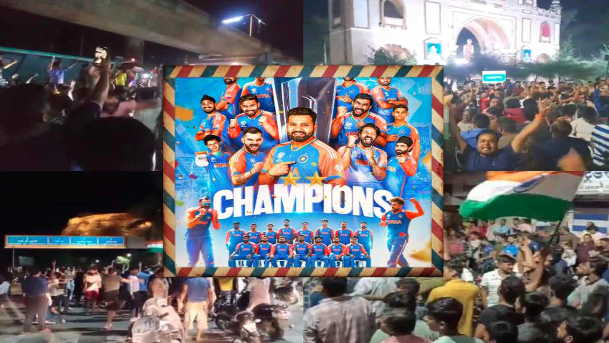 T20 वर्ल्ड कप में भारत की जीत पर MP में जश्न, VIDEO: CM मोहन ने दी बधाई, क्रिकेट प्रेमियों ने देर रात सड़कों पर उतरकर की जमकर आतिशबाजी