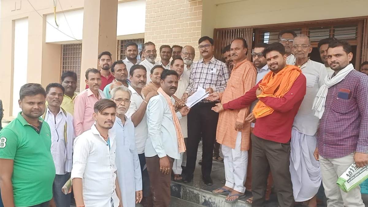 मंदिर की जमीन पर कब्जा: आदेश के बाद भी नहीं हटाया अतिक्रमण, 7 दिन में कार्रवाई नहीं होने पर आंदोलन की चेतावनी