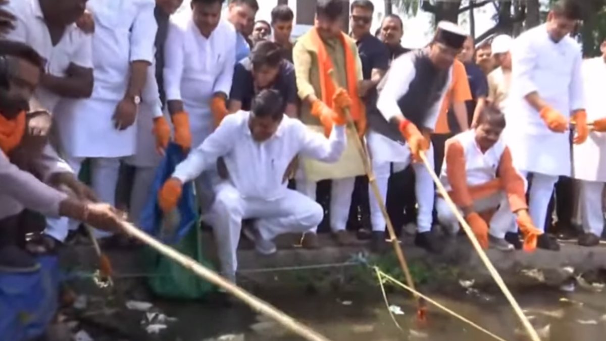 जल गंगा संवर्धन अभियान: भोपाल में CM मोहन, पन्ना में VD शर्मा ने किया श्रमदान, मुख्यमंत्री बोले- एमपी नदियों की राजधानी, दिल्ली दौरे को लेकर कही ये बात