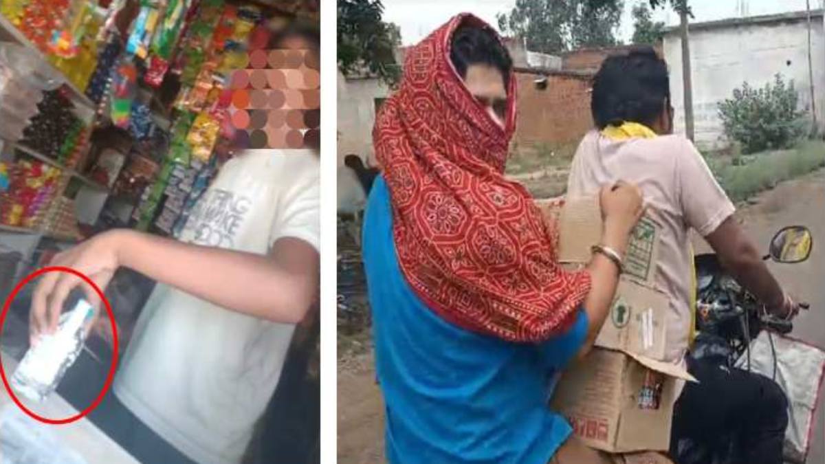 शराब की होम डिलीवरी: किराना दुकान में बेची जा रही मदिरा, बाइक से घर-घर पहुंचा रहे देशी-विदेशी शराब