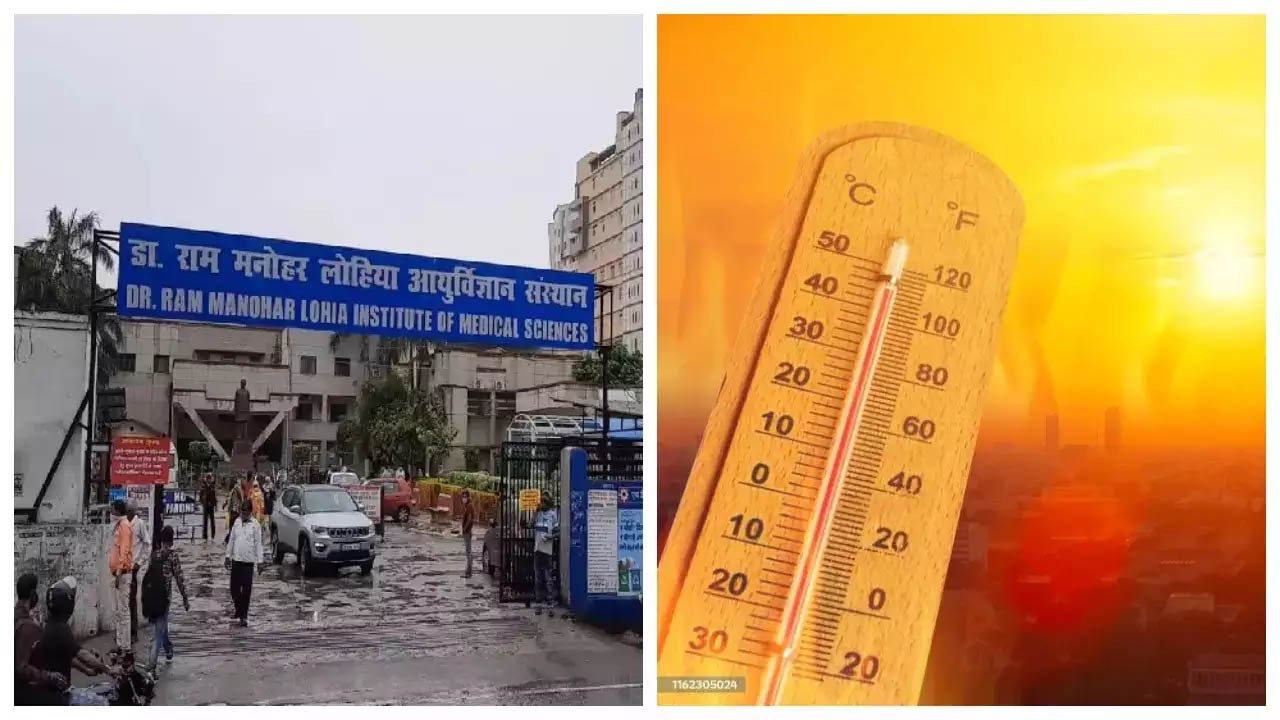 दिल्ली भीषण गर्मी के कारण अस्पतालों में बढ़े मरीज