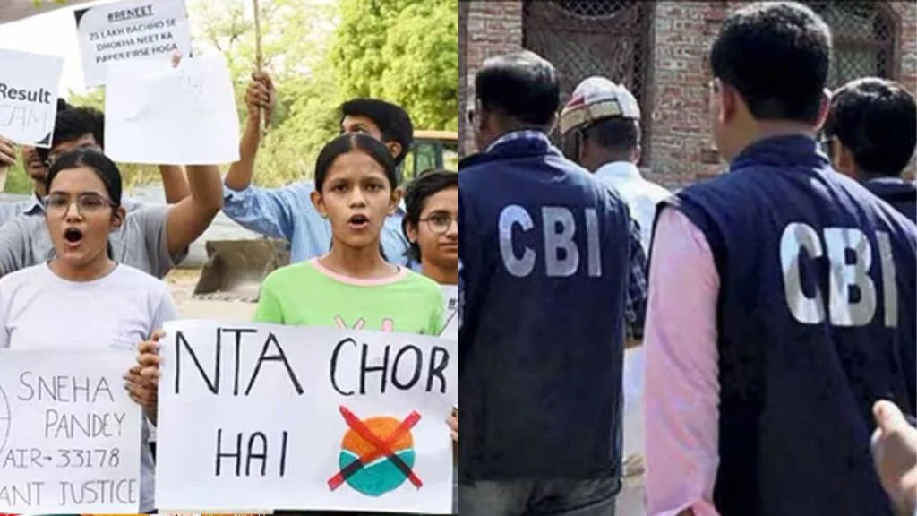 NEET Paper Leak मामले CBI का बड़ा एक्शन, गुजरात के 4 जिलों में  7 ठिकानों पर छापेमारी