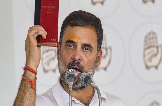 राहुल गांधी बोले- ‘पीएम मोदी और अमित शाह कर रहे संविधान पर हमला’