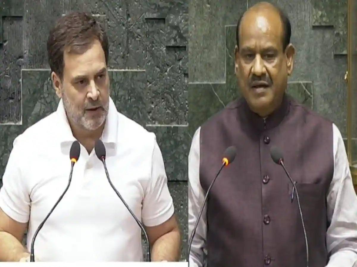 ओम बिरला को दी राहुल ने बधाई, कहा- हम उम्मीद करेंगे की आप संविधान की रक्षा करेंगे