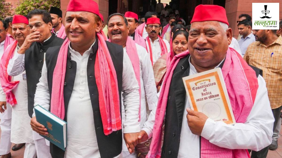 अखिलेश यादव अपने सांसद अवधेश प्रसाद लेकर कही ऐसी बात, चिढ़ गई बीजेपी! बताया सनातन का अपमान