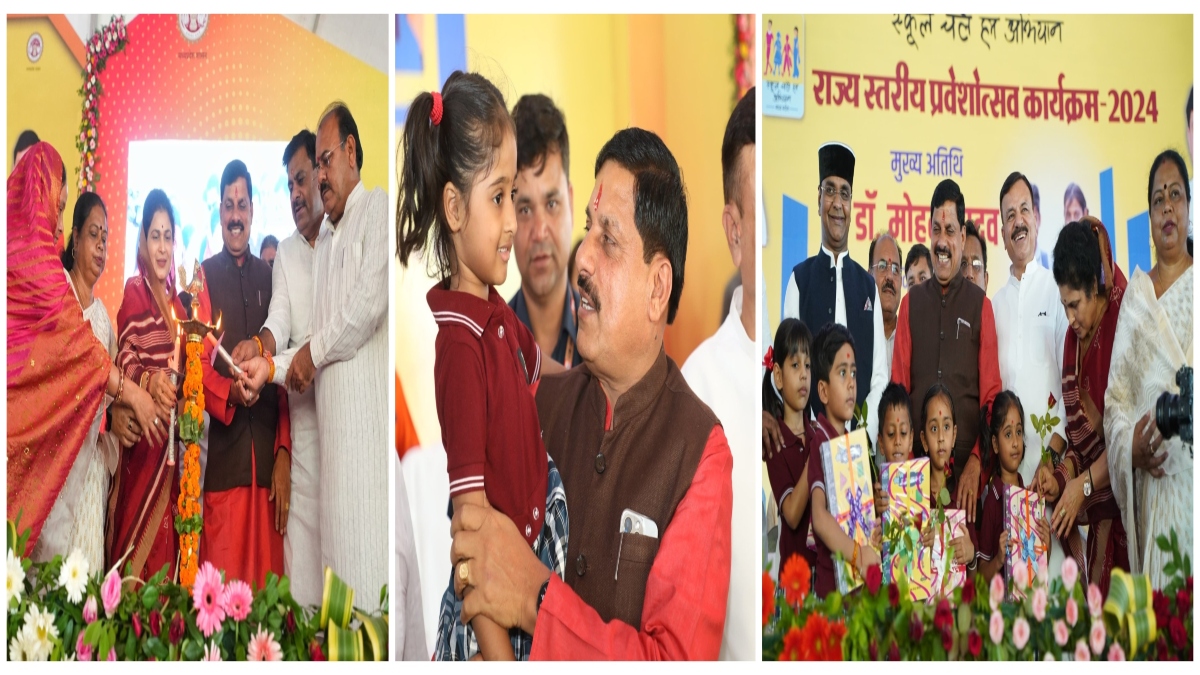 CM डॉ. मोहन ने किया राज्य स्तरीय ‘स्कूल चलें हम अभियान का शुभारंभ’, कहा- बच्चे कल का भविष्य हैं, उनकी बेहतर शिक्षा के लिए हम संकल्पित हैं