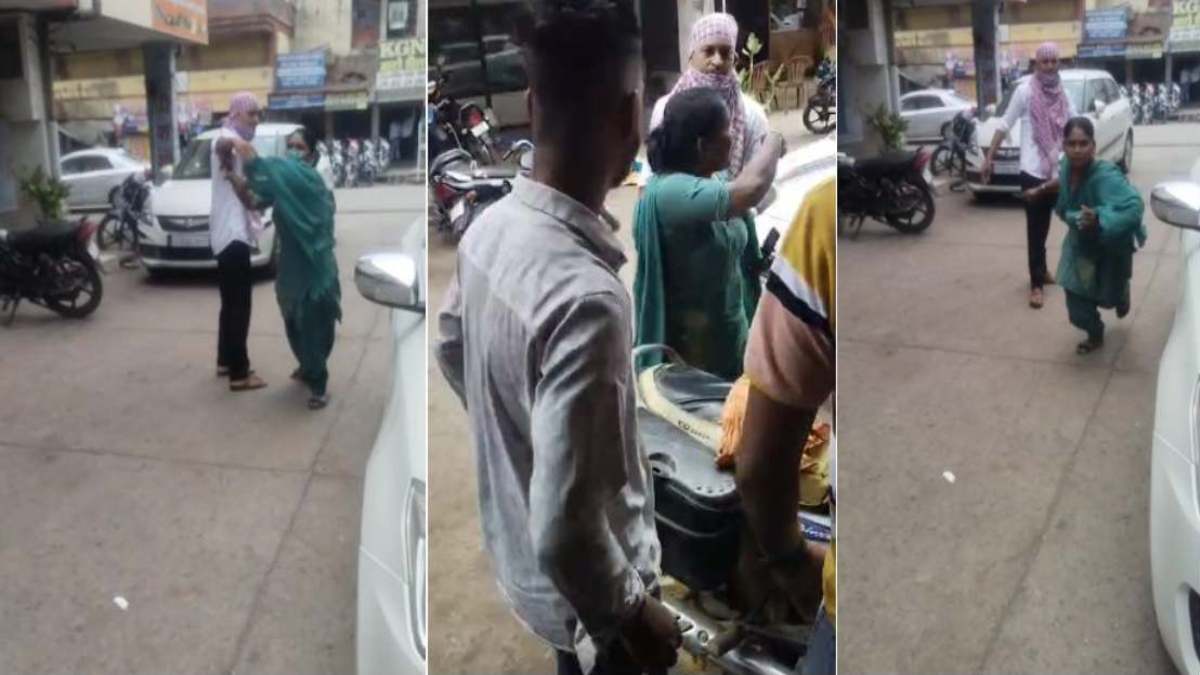 CG NEWS : बीच चौराहे पर महिला की दबंगई, हाथ में पेचकस लेकर युवक को मारने के लिए दौड़ी, देखें Video …