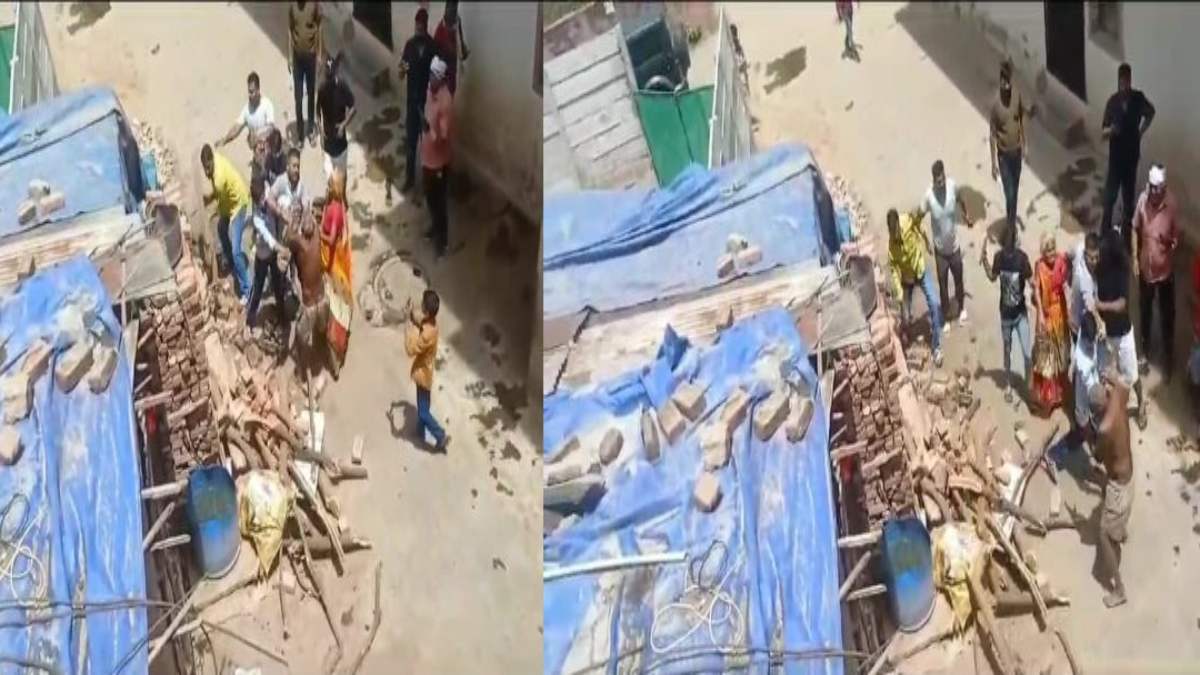 जमीन कब्जा करने आए दबंगों ने बुजुर्ग दंपती को जमकर पीटा: 3 लोगों के खिलाफ FIR, मारपीट का Video