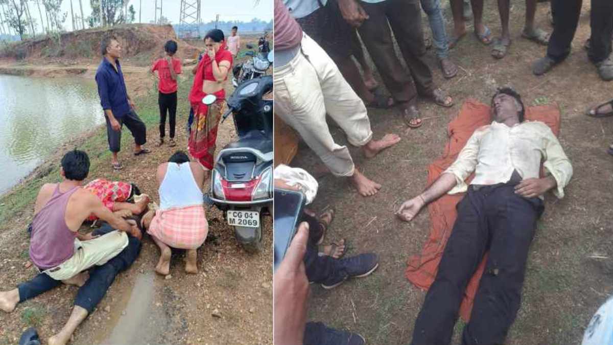 CG NEWS: आकाशीय बिजली गिरने से एक की मौत, 6 घायल