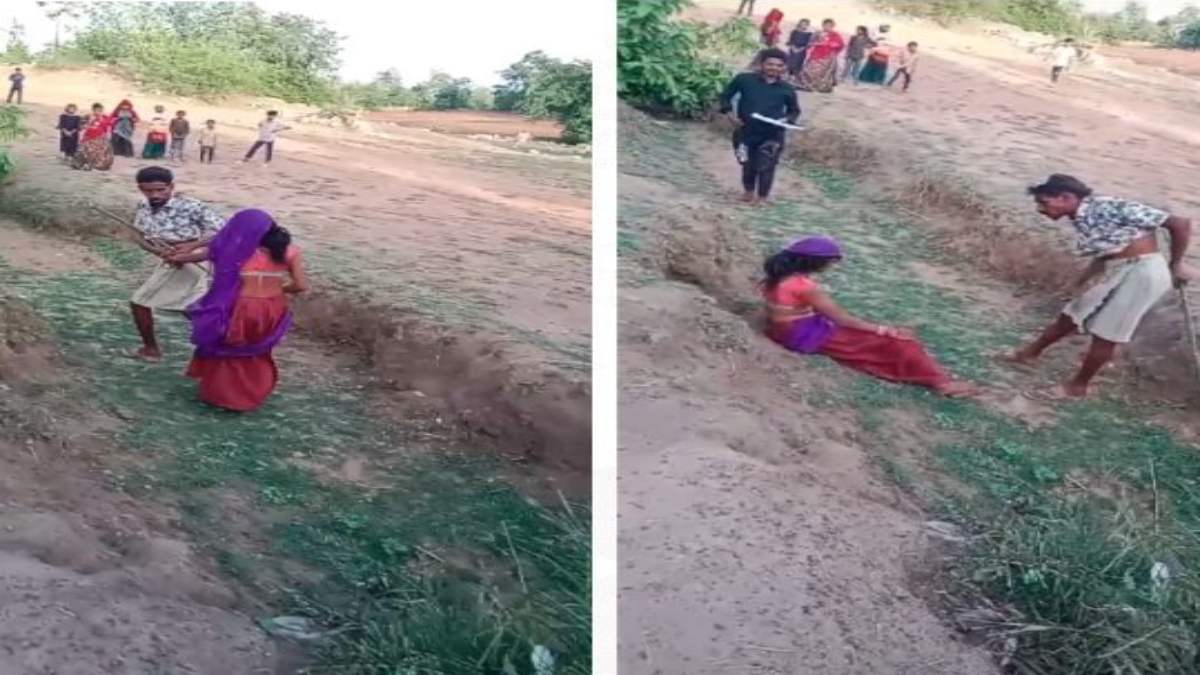 MP में फिर महिला से बर्बरता: चरित्र शंका में पति, देवर और जेठ ने जमकर पीटा, वीडियो देख सिहर जाएंगे आप