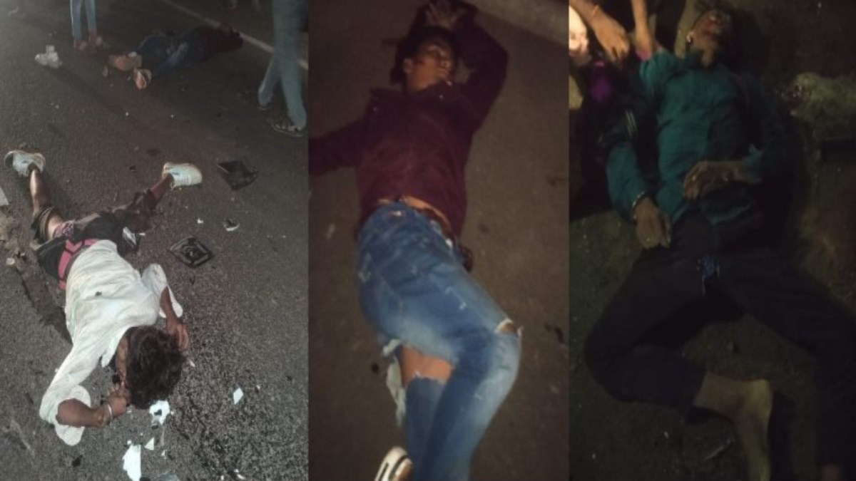 MP सड़क हादसे में दो मौत, एक घायलः एंबुलेंस ने बाइक सवार युवकों को मारी टक्कर