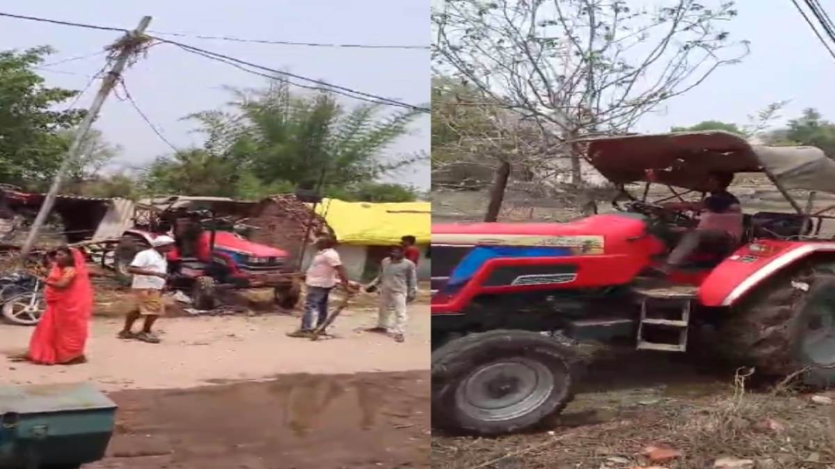 परिवार को सीएम हेल्पलाइन पर शिकायत करना पड़ा महंगा, सैल्समेन ने जमकर भांजी लाठी, ट्रैक्टर से उत्पात मचाने पर गाय की मौत