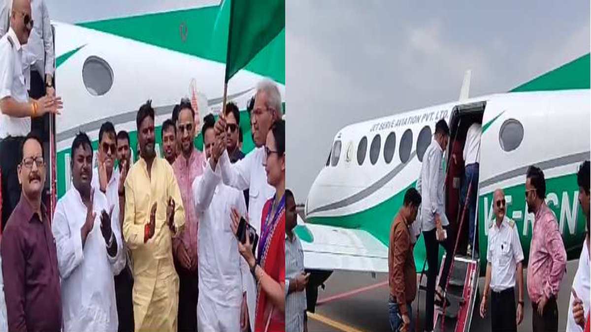 रीवा से भोपाल के लिए एयर टैक्सी शुरू: डिप्टी सीएम ने हरी झंडी दिखाकर किया रवाना, ऐसे कर सकते हैं टिकट बुक